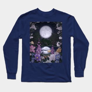 A Garden Lit By the Moon Long Sleeve T-Shirt